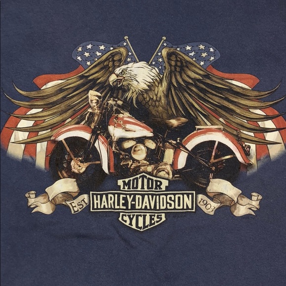 Harley-Davidson Vintage T-Shirt - Picture 2 of 3